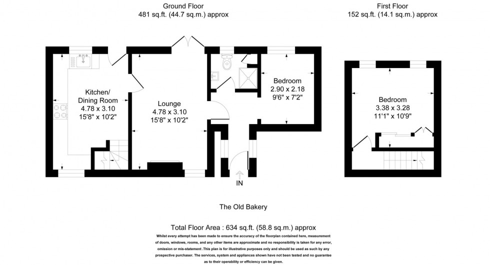 Floorplan for Southport Road, Scarisbrick, L40