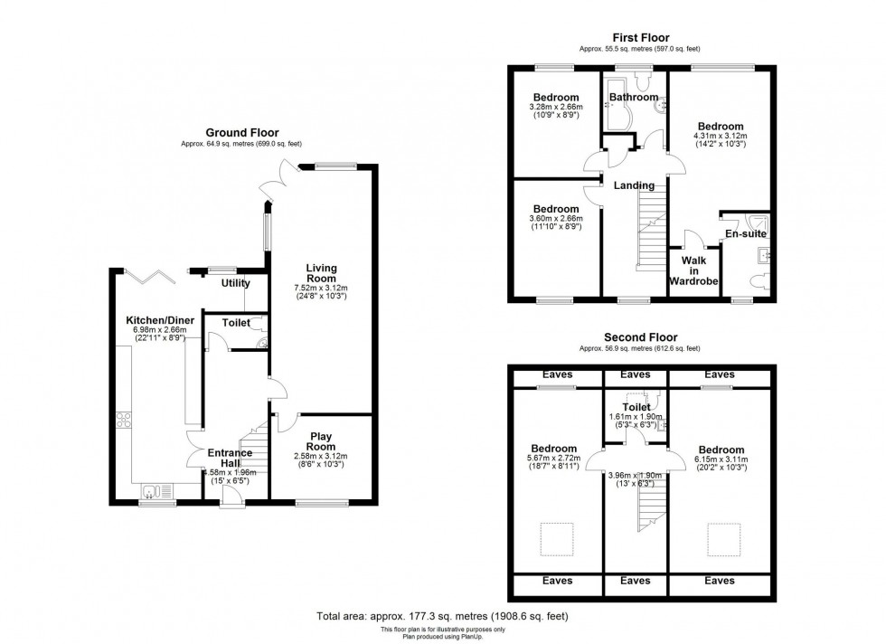 Floorplan for Halsall Manor Court, Halsall, L39