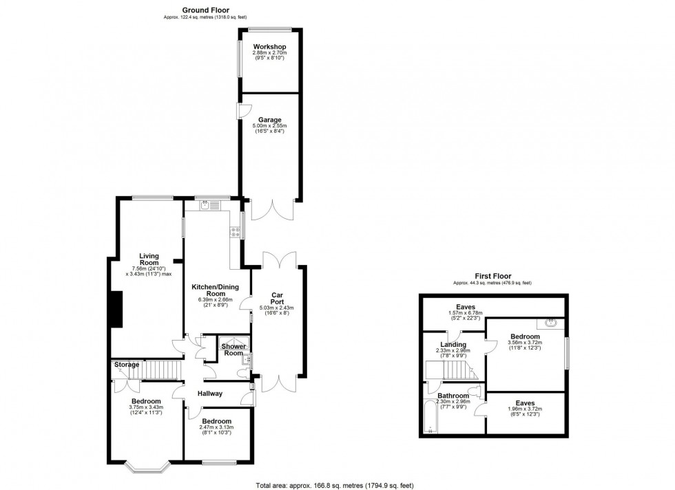 Floorplan for Redgate, Ormskirk, L39