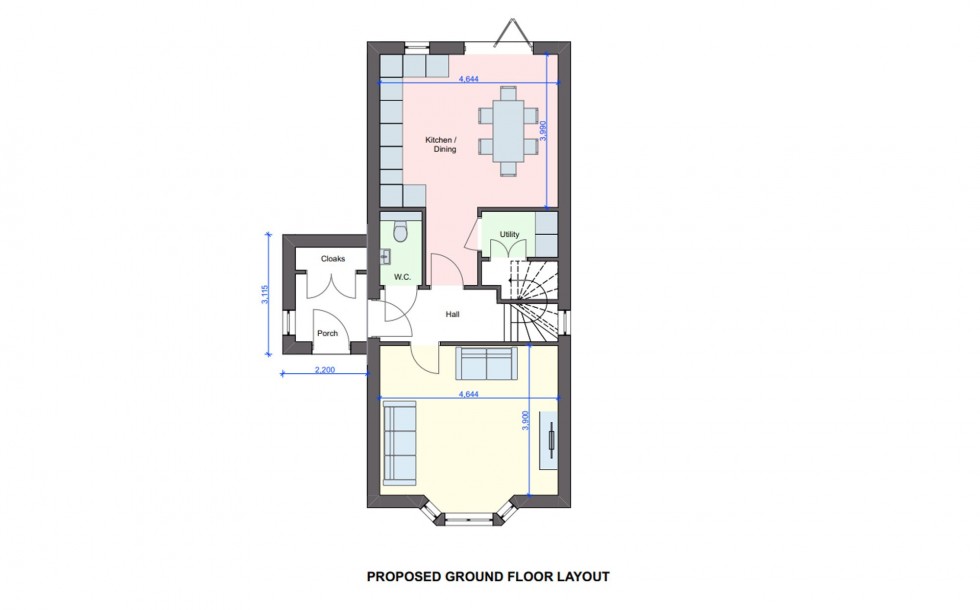 Floorplan for Mill Street, Ormskirk, L39