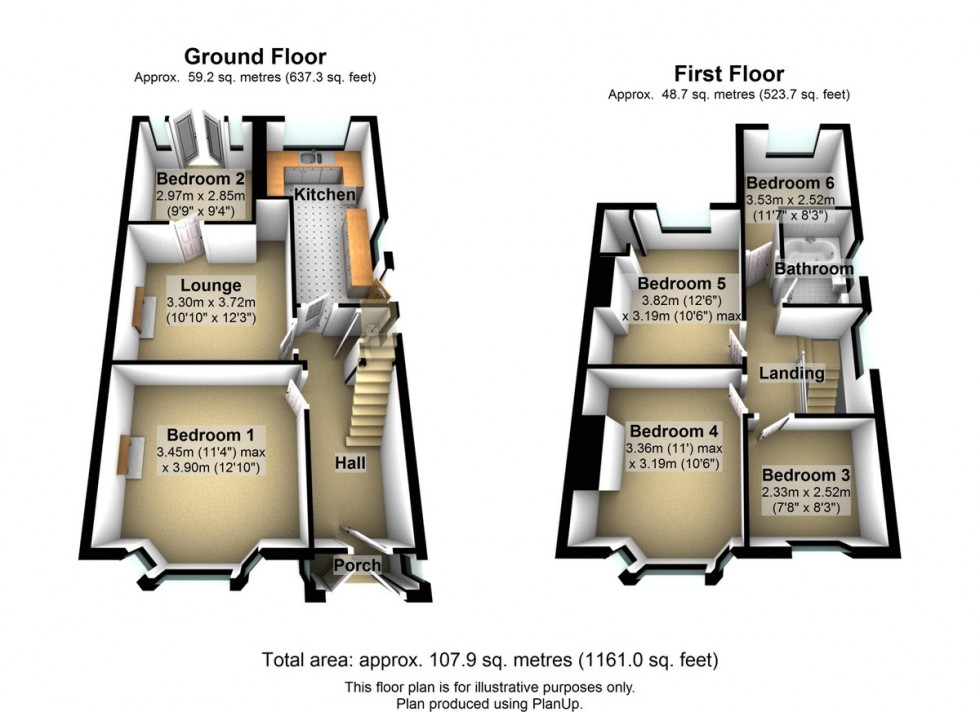 Floorplan for Southport Road, Ormskirk