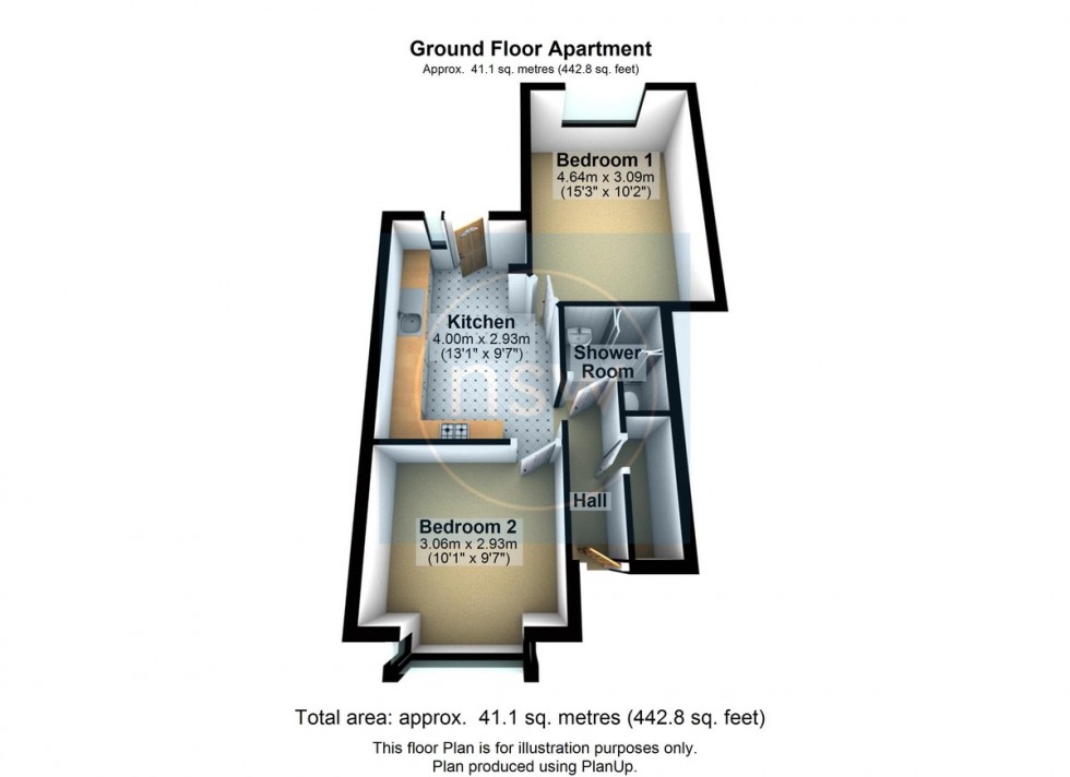 Floorplan for Derby Street West, Ormskirk