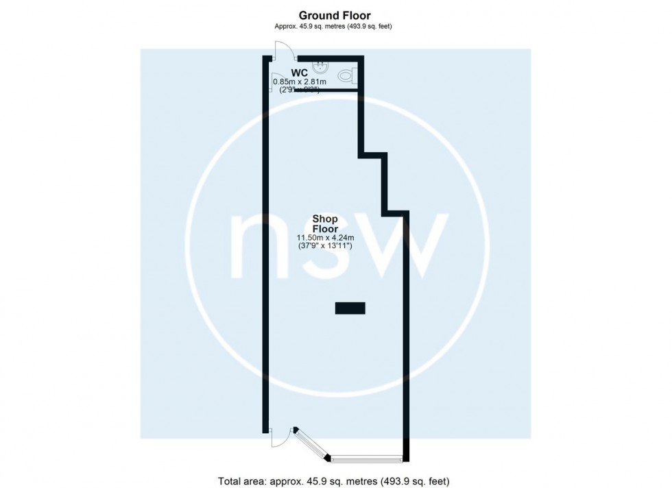 Floorplan for Church Street, Ormskirk