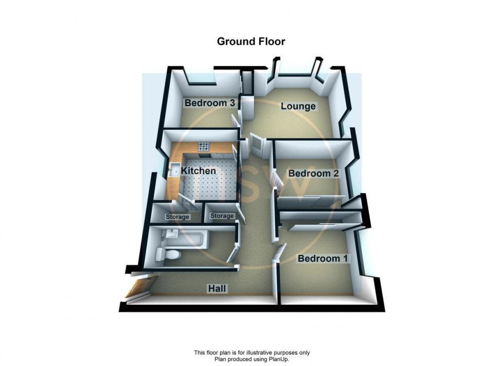 Floorplan for Green Lane, Ormskirk