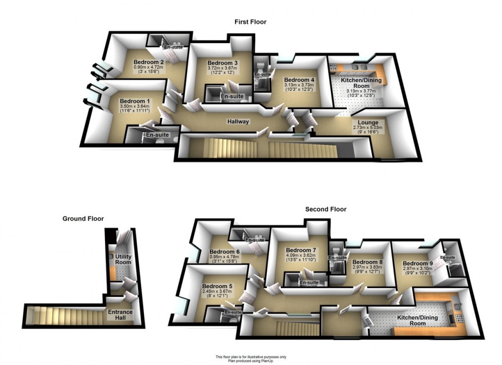 Floorplan for Park Road, Ormskirk