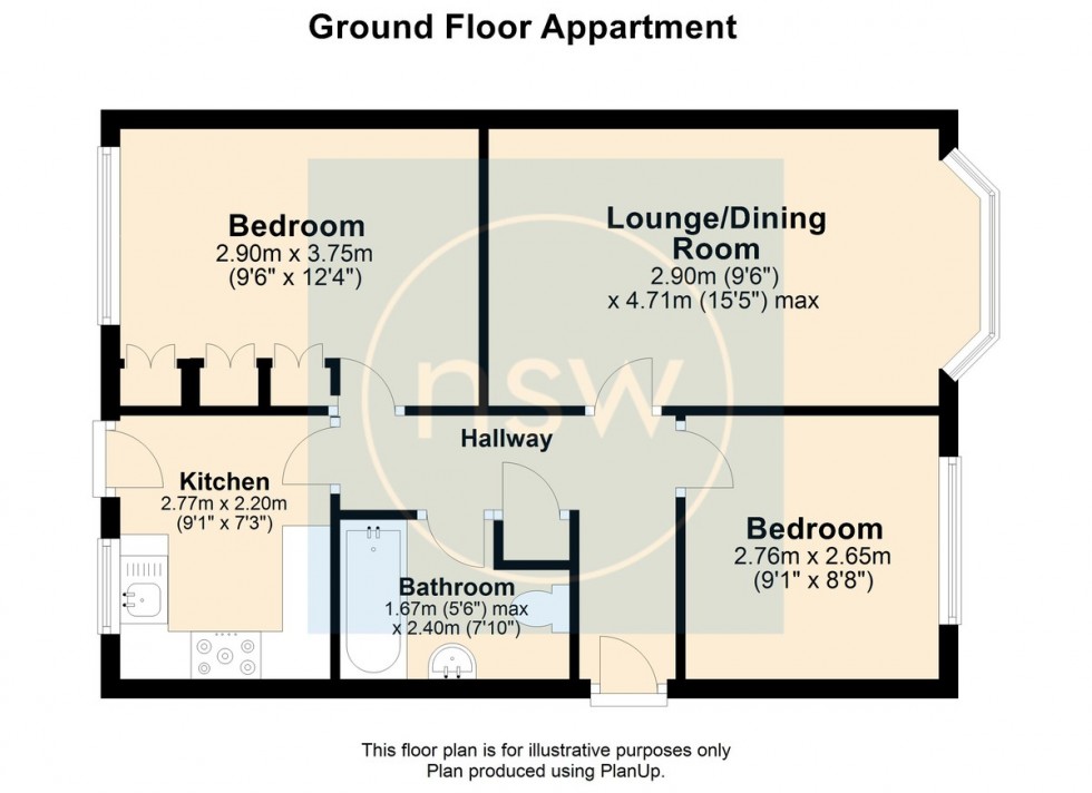 Floorplan for Norfield, Ormskirk