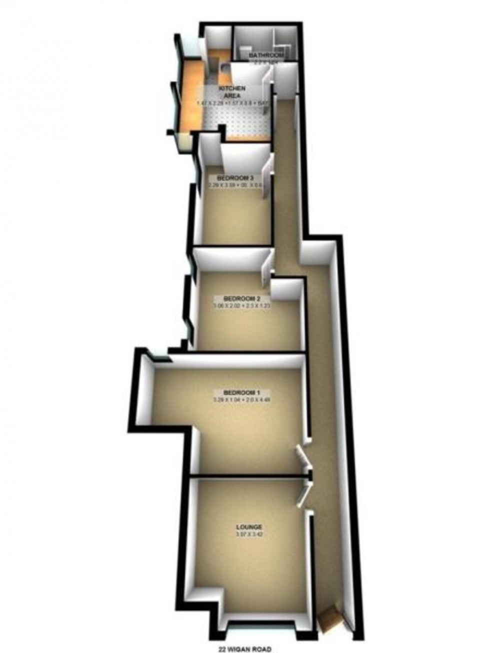 Floorplan for Wigan Road, Ormskirk