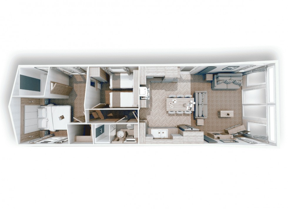 Floorplan for The Barns, Abbey Farm