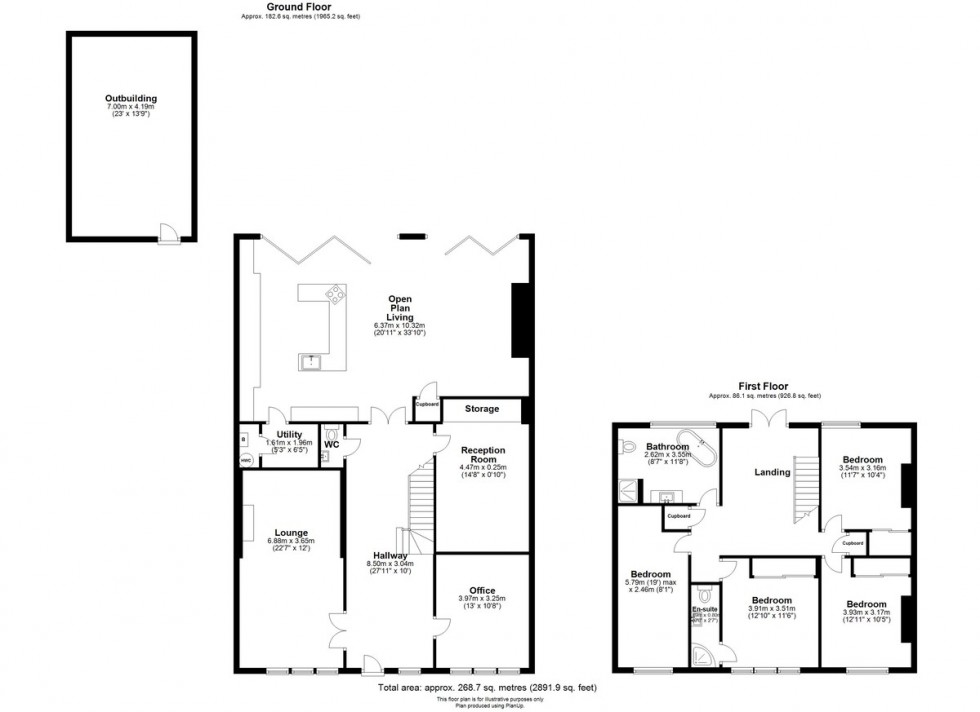 Floorplan for Aughton Street, Ormskirk