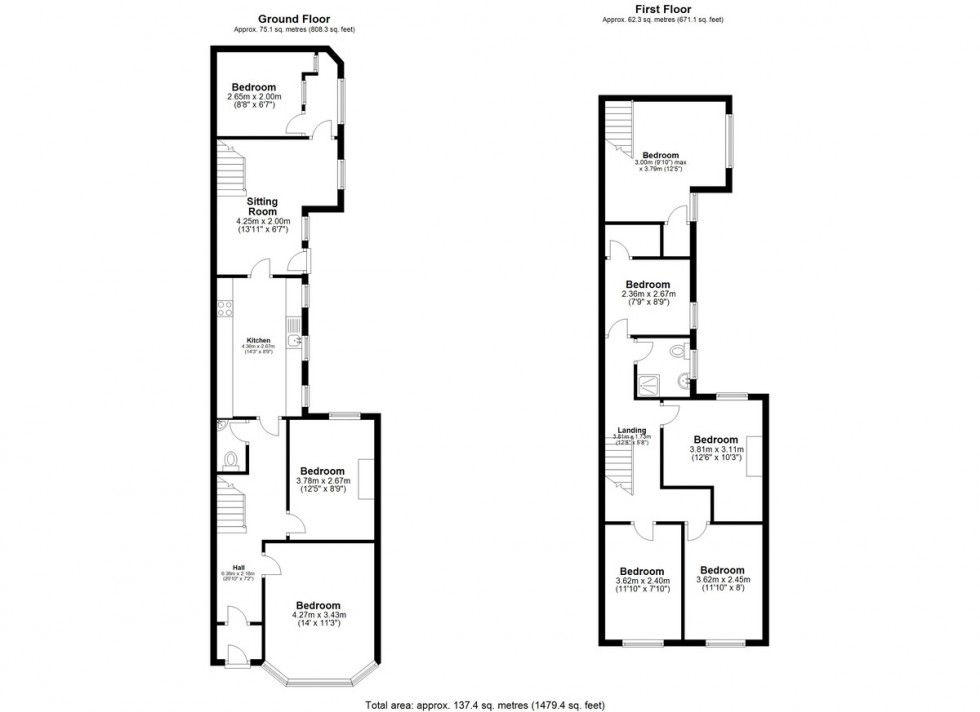 Floorplan for Wigan Road, Ormskirk