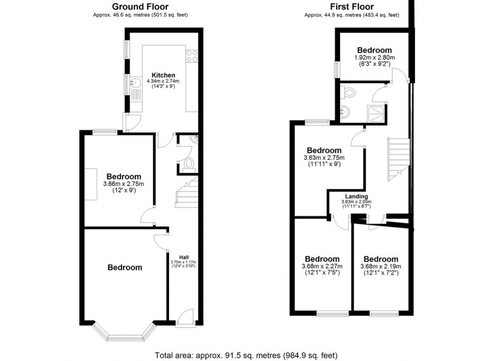 Floorplan for Wigan Road, Ormskirk