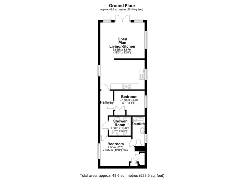 Floorplan for Abbey Lane, Lathom, Ormskirk