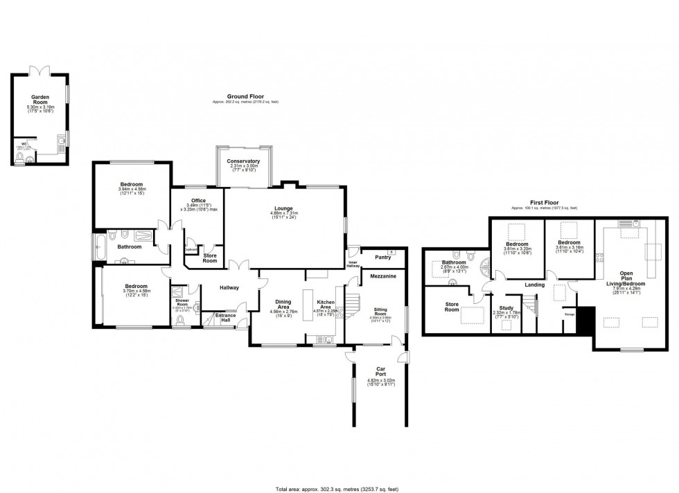 Floorplan for Greetby Hill, Ormskirk, L39