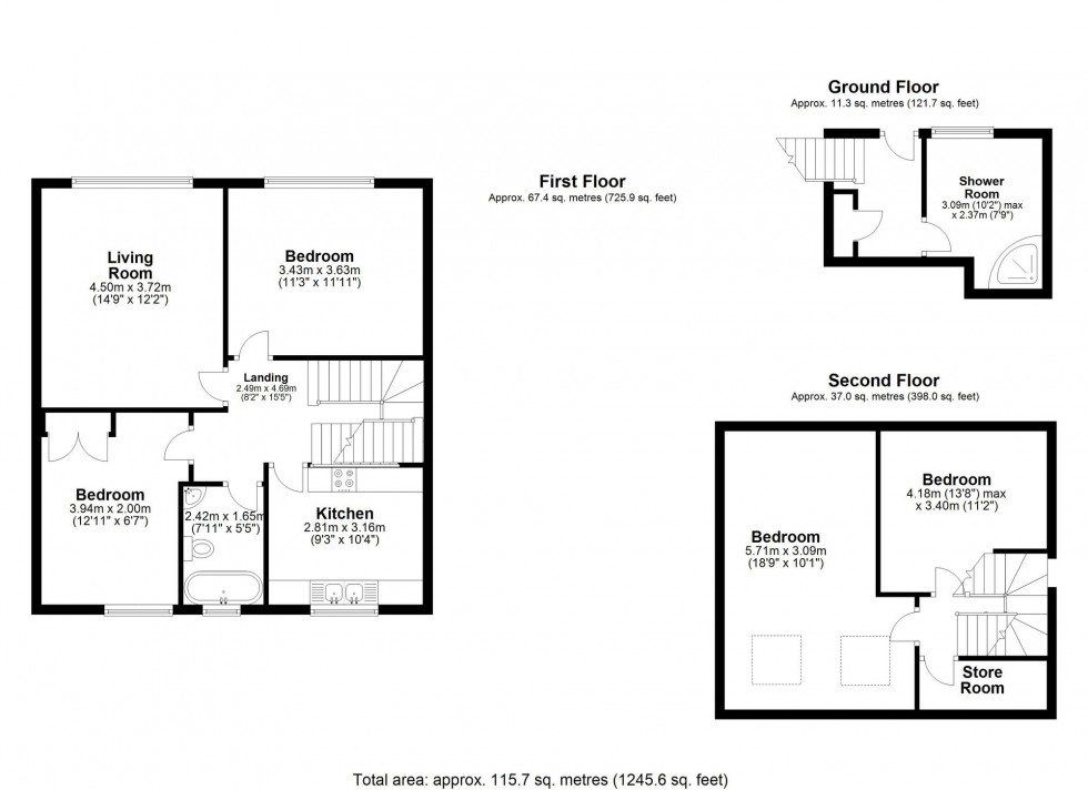 Floorplan for Tyrer Road, Ormskirk, L39