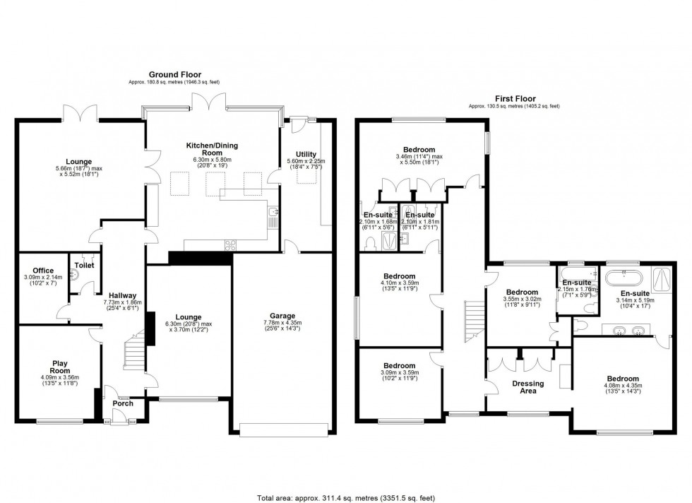 Floorplan for Turnpike Road, Aughton, L39