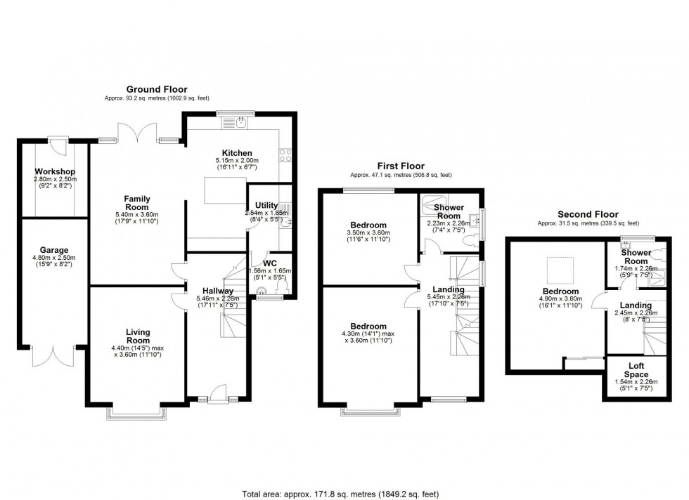 Floorplan for Holborn Hill, Ormskirk, L39