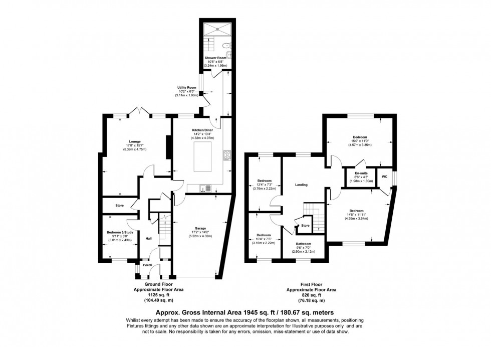 Floorplan for Brighouse Close, Ormskirk, L39