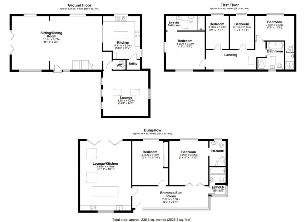 Floorplan for Shepherds Lane, Halsall, L39