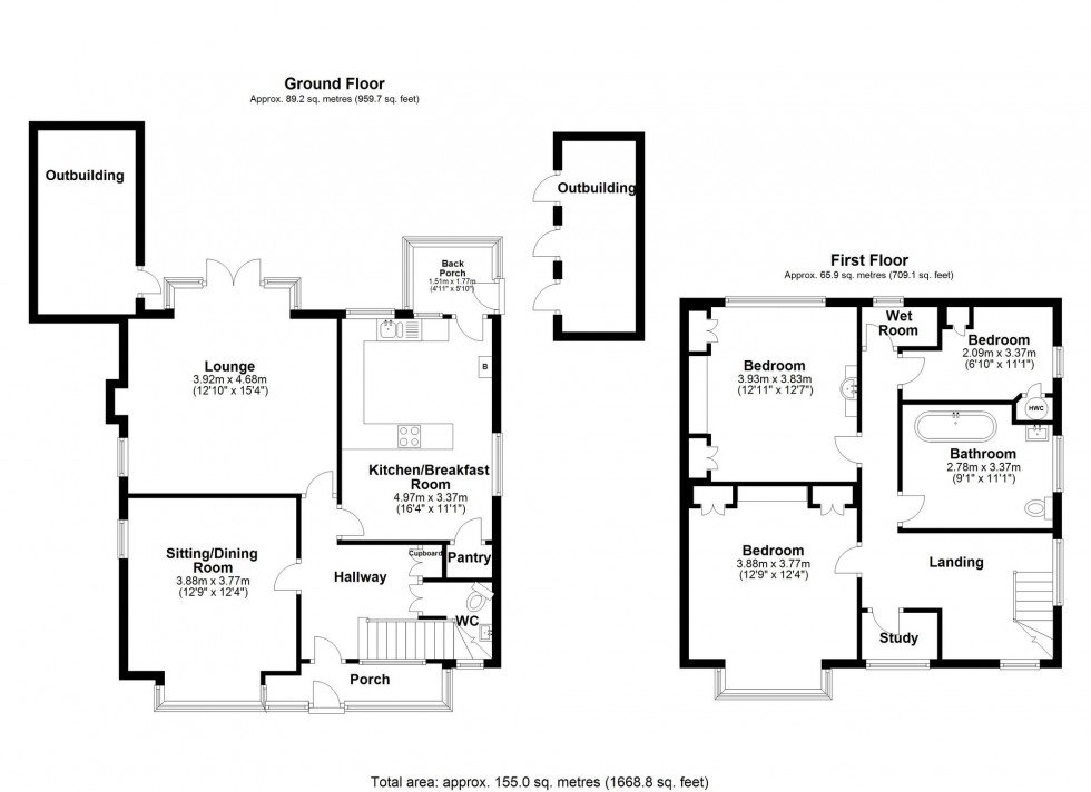 Floorplan for St. Helens Road, Ormskirk, L39