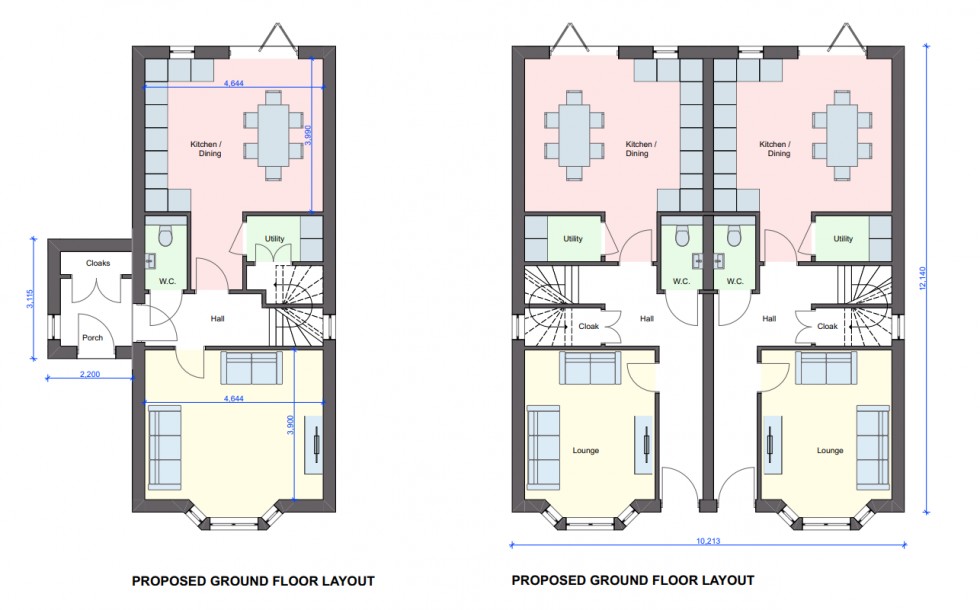 Floorplan for Mill Street, Ormskirk