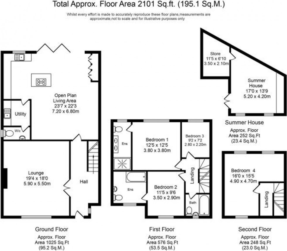 Floorplan for Moss Delph Lane, Aughton, L39