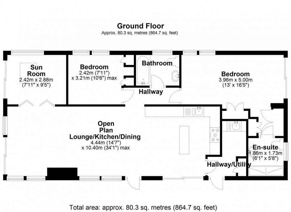 Floorplan for Red Lion Park, Southport Road, L40