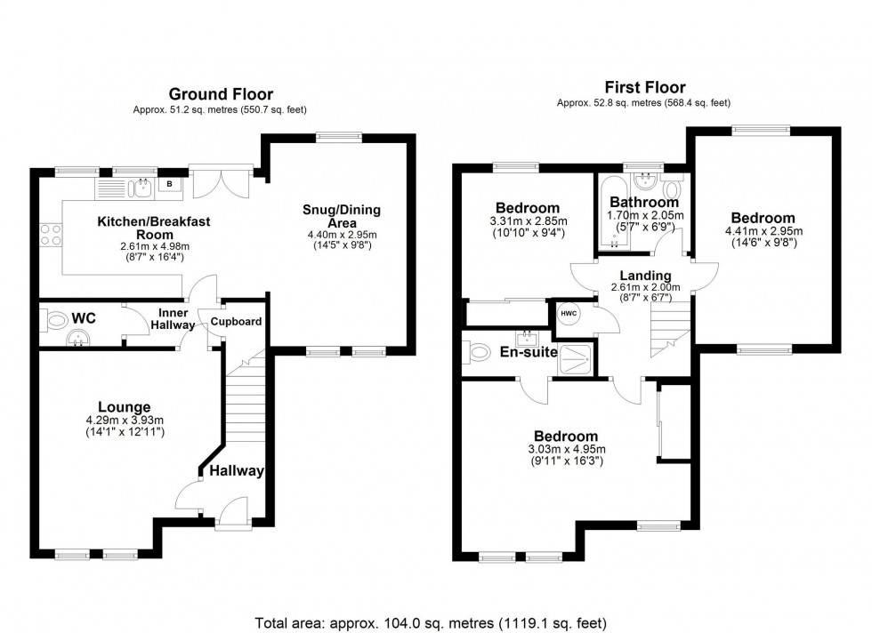 Floorplan for Mill Weir Gardens, Liverpool, L29