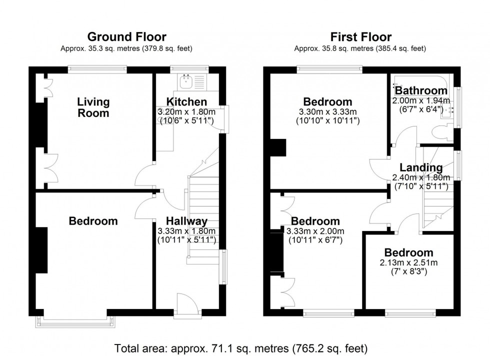 Floorplan for Holborn Hill, Ormskirk, L39