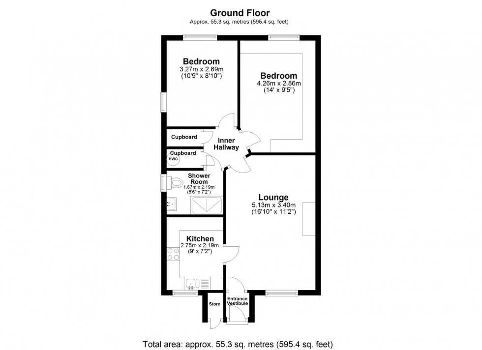 Floorplan for Ormond Avenue, Westhead, L40