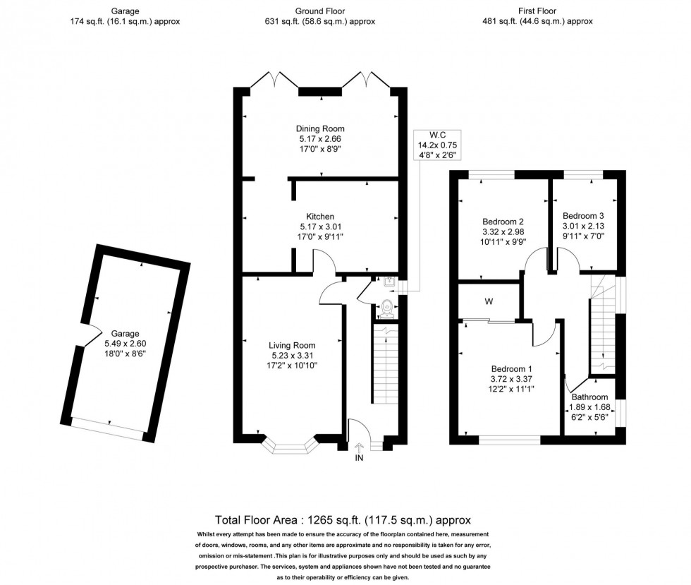 Floorplan for Bath Springs, Ormskirk, L39