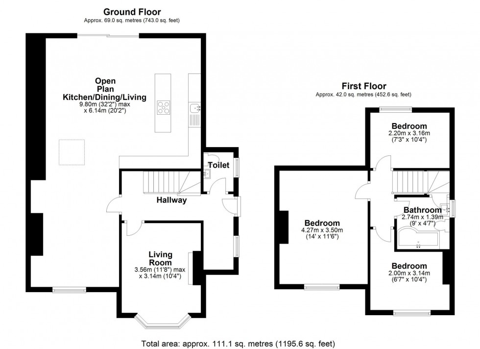 Floorplan for Tower Hill, Ormskirk, L39