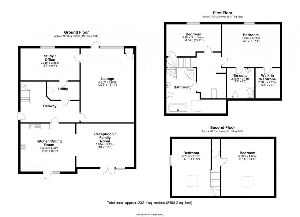 Floorplan for Ladys Walk, Westhead, L40