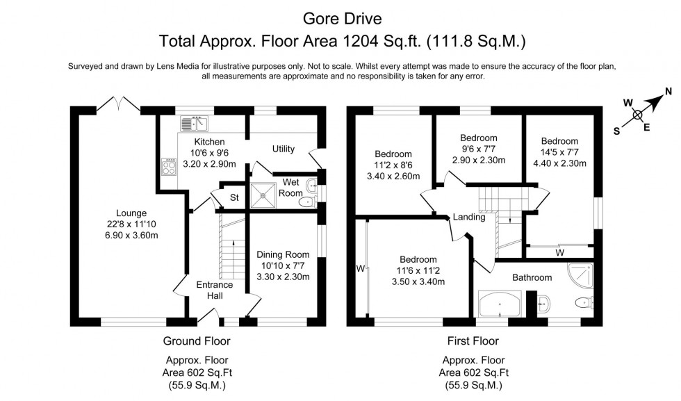 Floorplan for Gore Drive, Aughton, L39