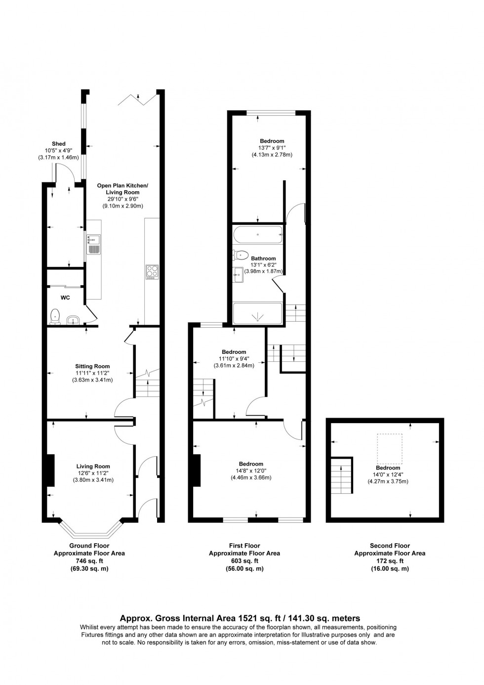 Floorplan for Church Fields, Ormskirk, L39