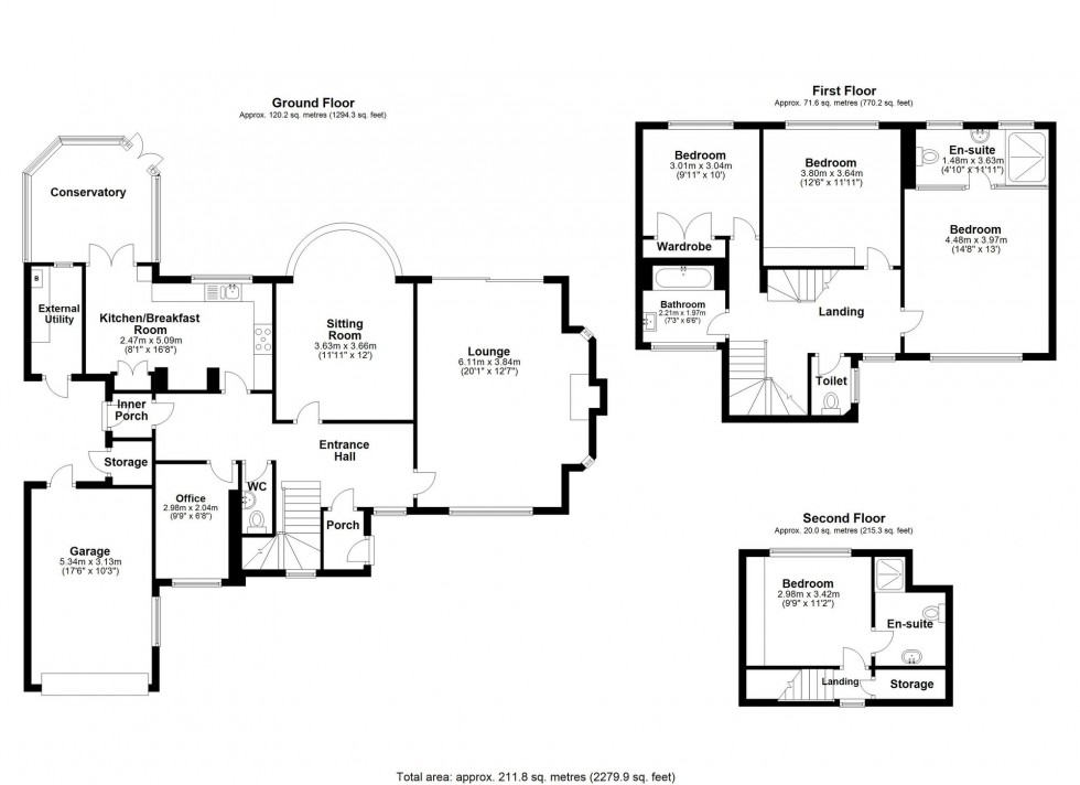 Floorplan for Turnpike Road, Aughton, L39