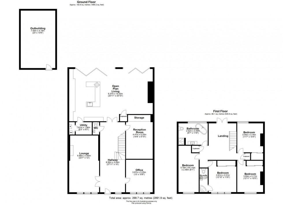 Floorplan for Aughton Street, Ormskirk, L39