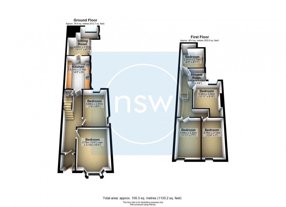 Floorplan for Wigan Road, Ormskirk, L39